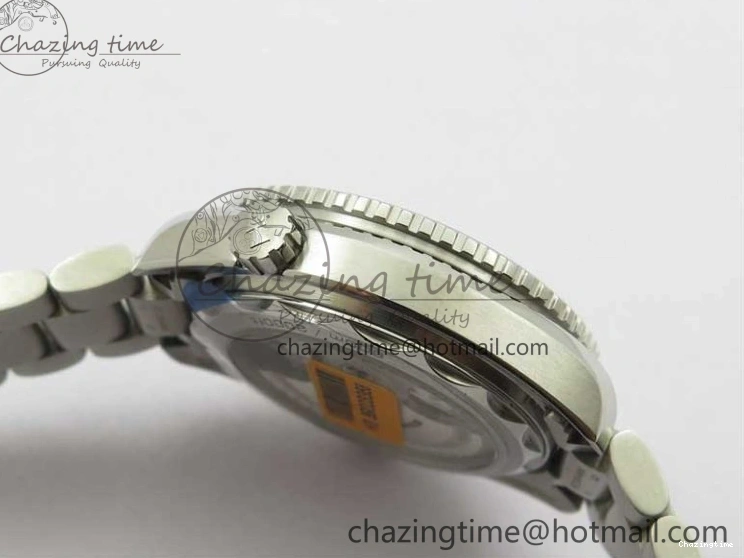 0109 Planet Ocean 39.5mm Black Ceramic Bezel SS VSF 1:1 Best Edition Black Dial on SS Bracelet A Stretchable 7890